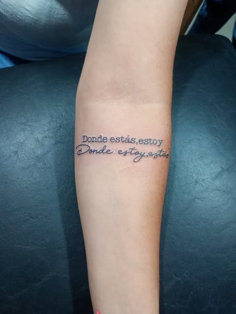 Tatuaje realizado por Alexis tattoo